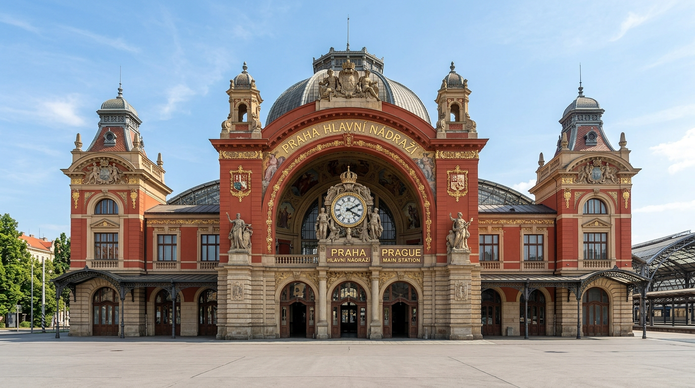 Prague Main Railway Station