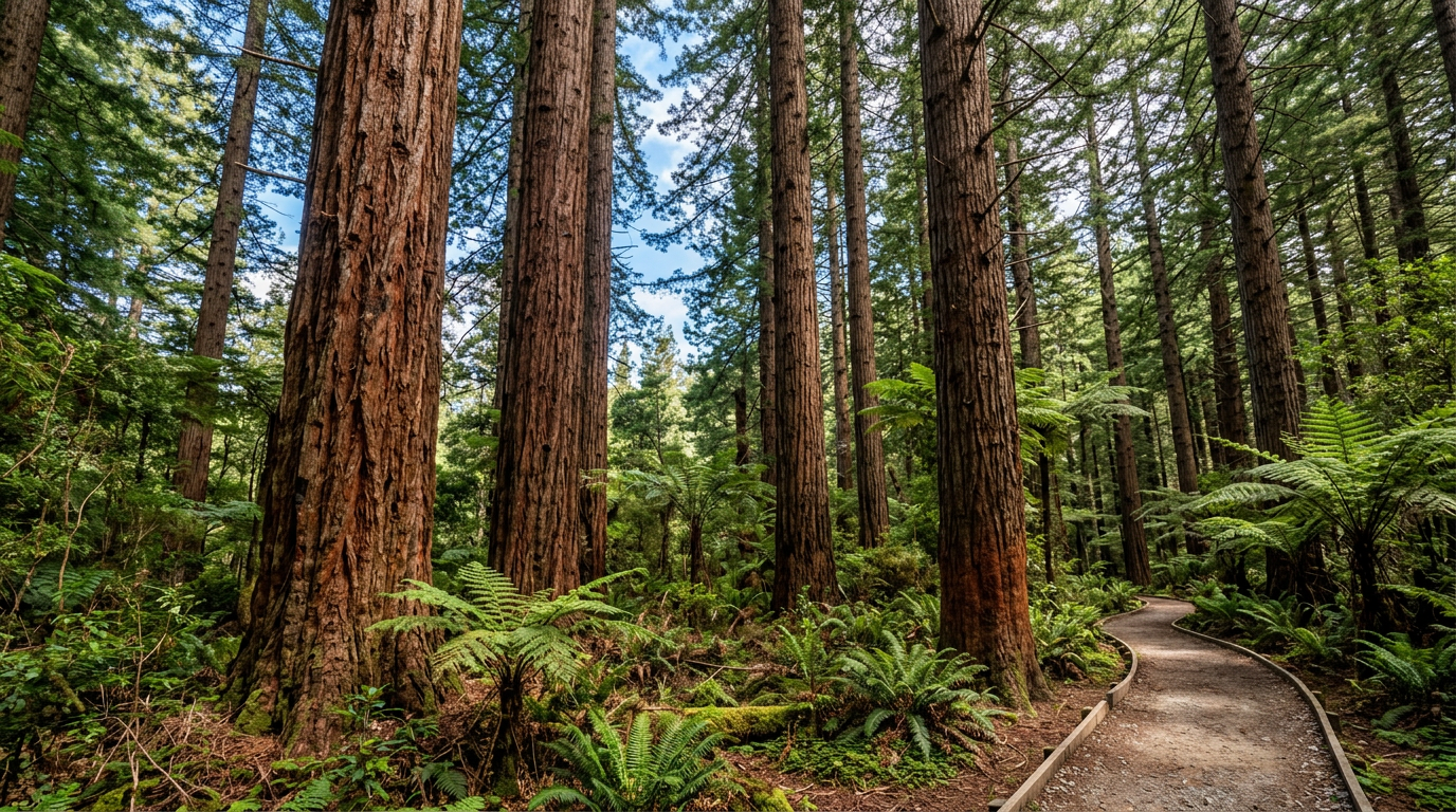 Rotorua Redwoods Whakarewarewa Forest